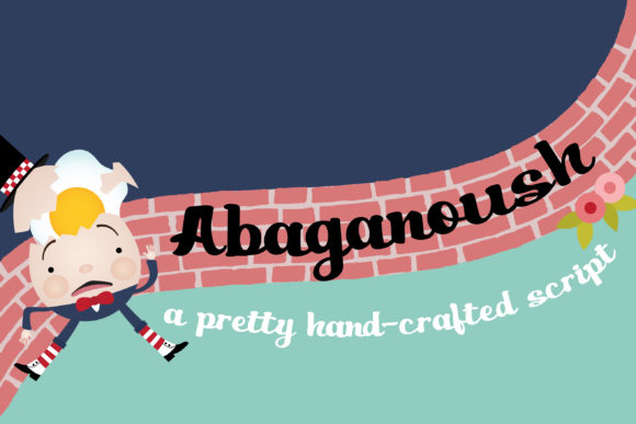 Abaganoush Font Poster 1