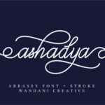 Abbassy Script Font Poster 5