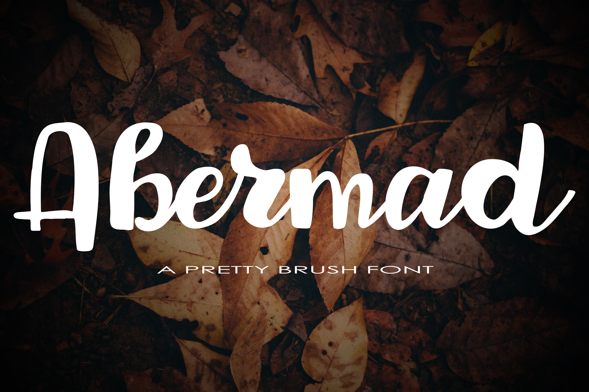 Abermad Font Poster 1