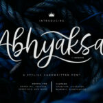 Abhyaksa Font Poster 1