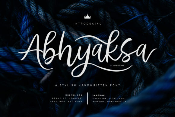 Abhyaksa Font Poster 1