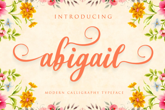 Abigail Script Font
