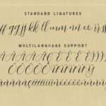 Abigaile Script Font Poster 8