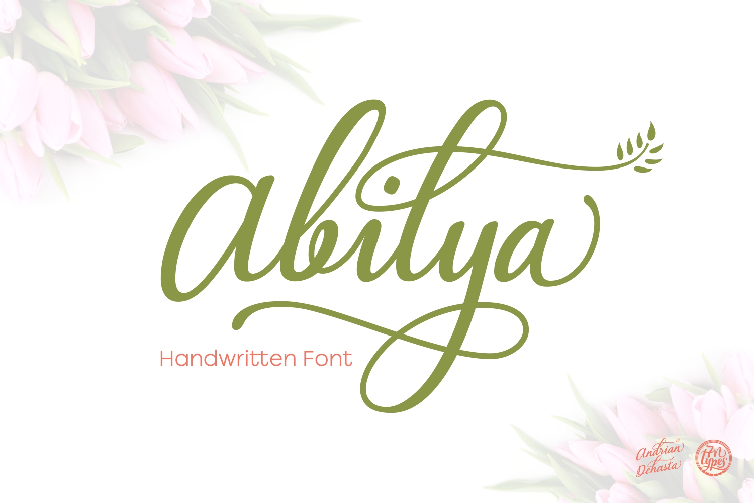 Abilya Font Poster 1