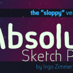 Absolut Pro Sketch Font Poster 1