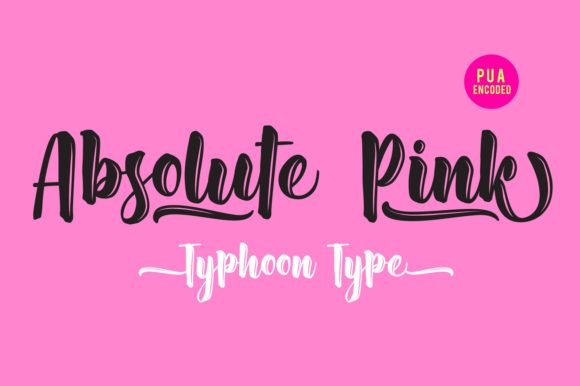 Absolute Pink Font