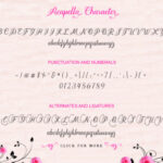 Acapella Font Poster 6