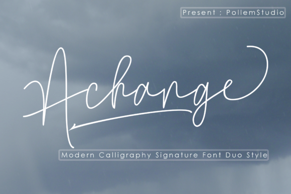 Achange Duo Font