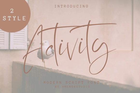 Activity Font Poster 1