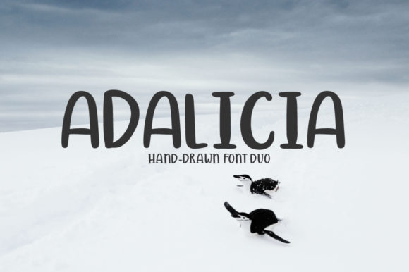 Adalicia Font Poster 1