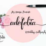Adefebia Font Poster 9