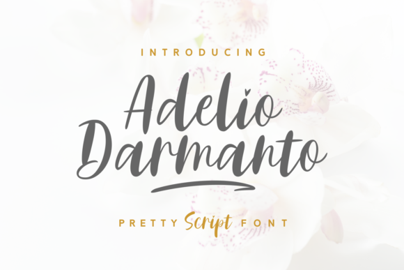 Adelio Darmanto Font Poster 1