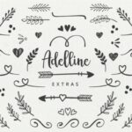 Adelline Font Poster 5