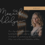 Adelya Font Poster 3