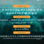 Adenia Script Font Poster 6