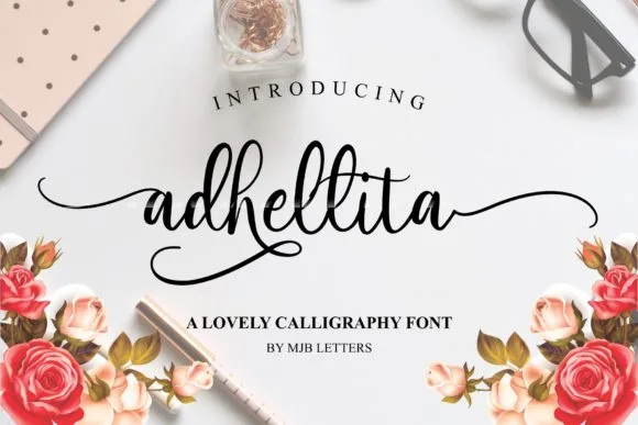 Adhellita Font Adhellita Font Poster 1