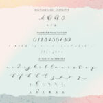 Adonessia Font Poster 9