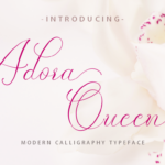 Adora Queen Font Poster 1