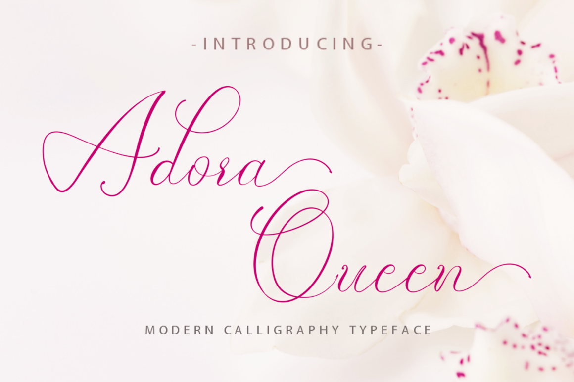 Adora Queen Font Poster 1