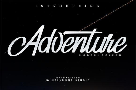 Adventure Font Adventure Font Poster 1