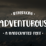 Adventurous Font Poster 1