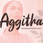 Aggitha Font Poster 1