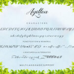 Agillea Font Poster 6