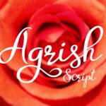 Agrish Font Poster 1
