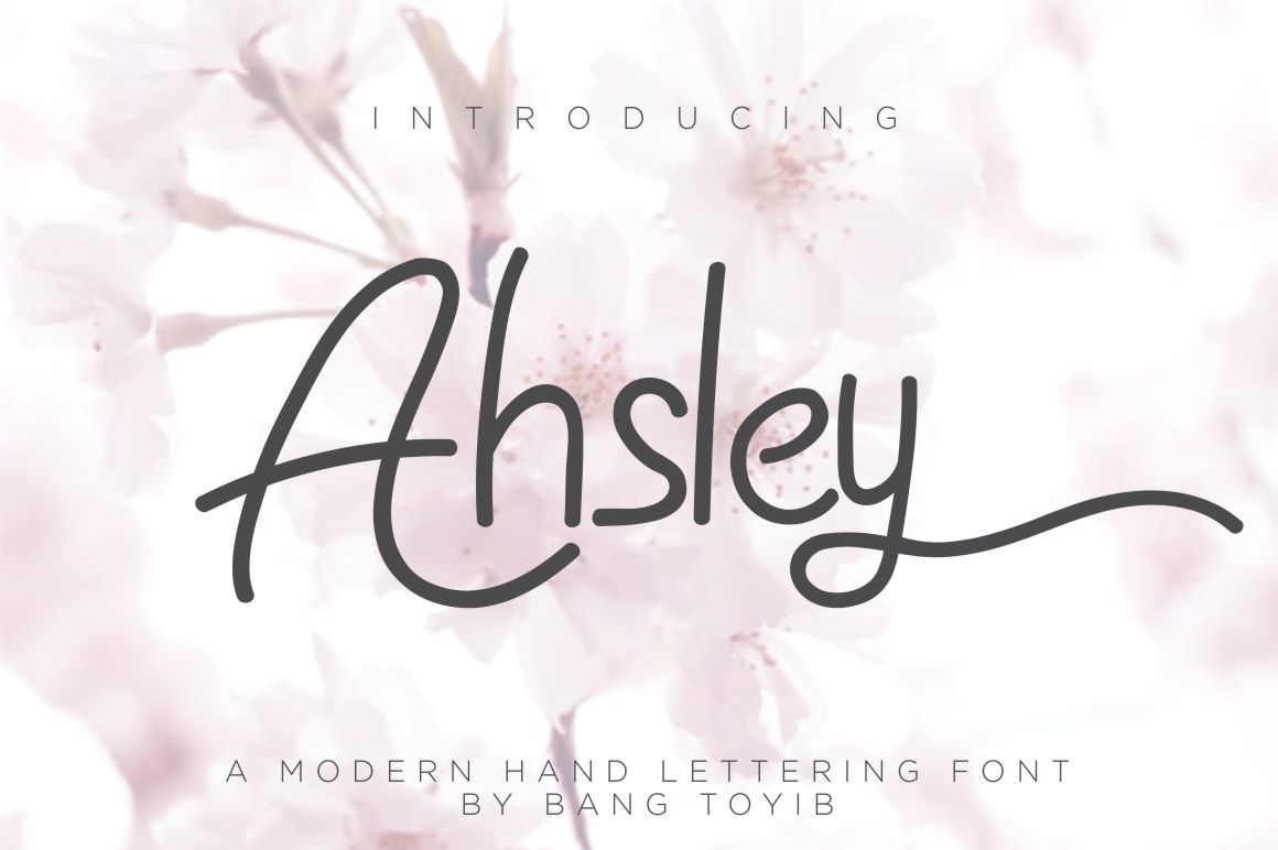 Ahsley Font