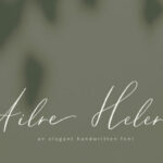 Ailre Heleris Font Poster 1