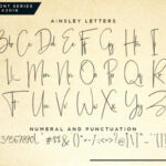Ainsley Font Poster 4