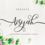 Aisyah Font Poster 1