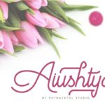 Aiushtya Font Poster 1