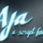 Aja Font Poster 1