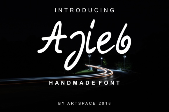 Ajieb Font