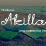 Akilla Font Poster 1