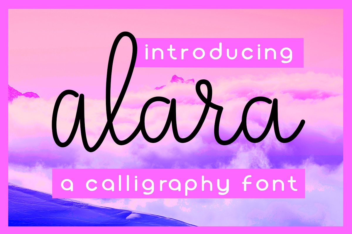 Alara Font Poster 1