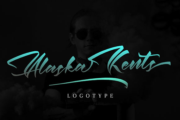 Alaska Kents Font Poster 1