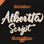 Albertta Font Poster 1