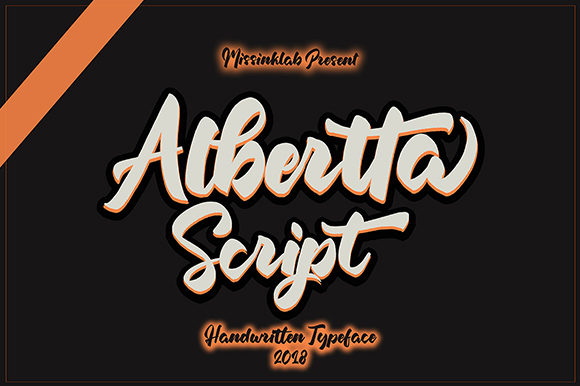 Albertta Font Poster 1