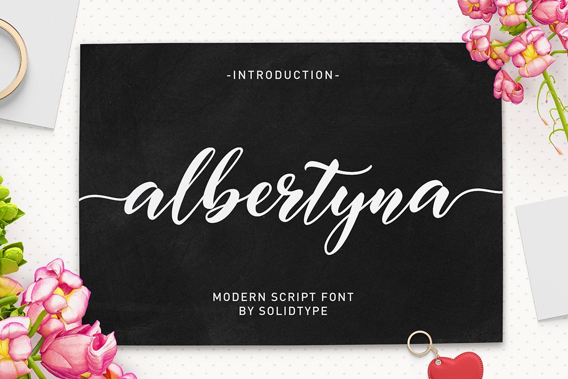 Albertyna Font Poster 1