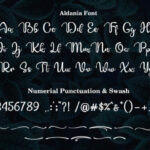 Aldania Font Poster 9