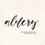 Aldery Font Poster 1