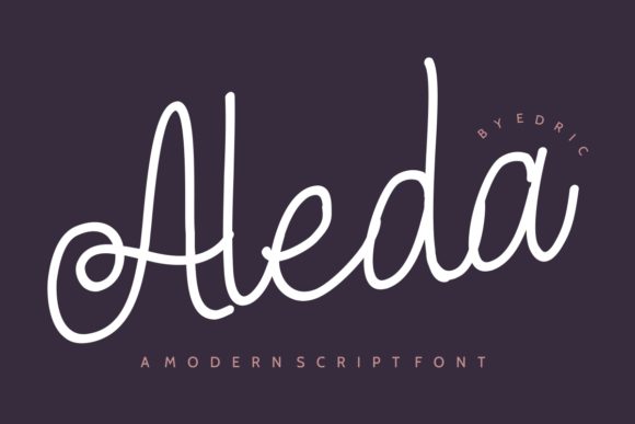 Aleda Font Poster 1