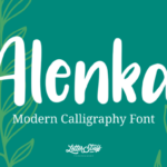 Alenka Font Poster 1