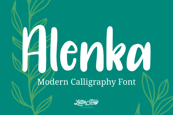 Alenka Font Poster 1