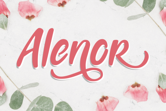 Alenor Font Poster 1