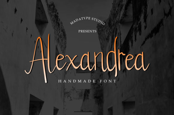 Alexandrea Font Poster 1