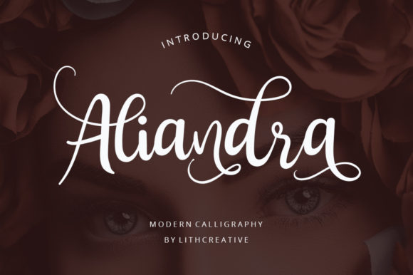 Aliandra Font Poster 1
