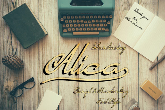 Alica Font Poster 1